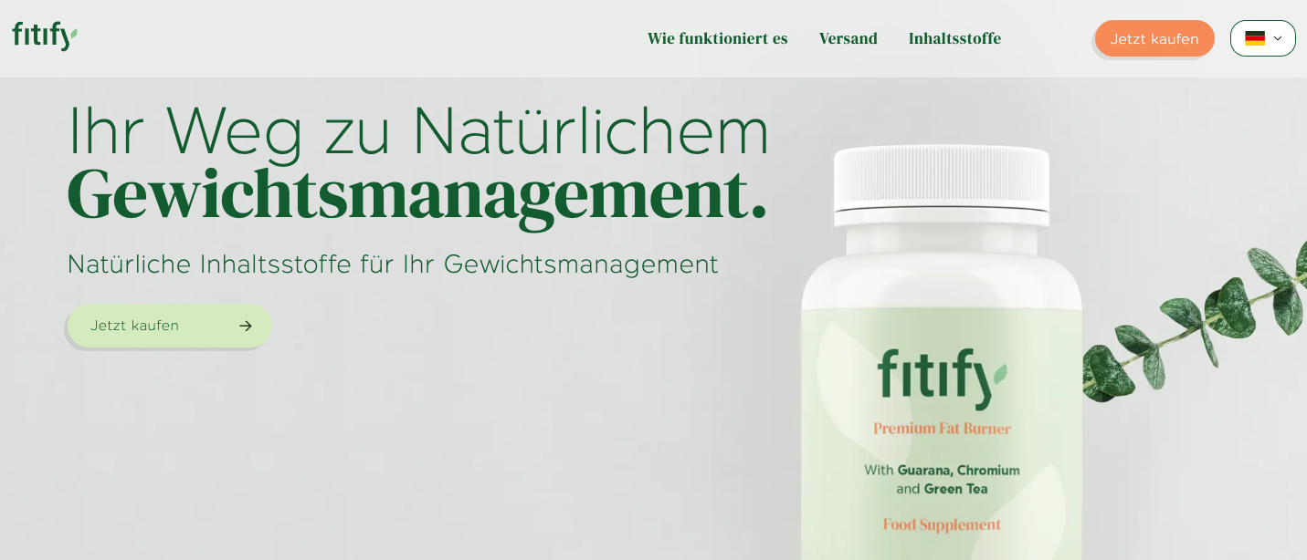 Fitify Premium Fatburner-Kapseln